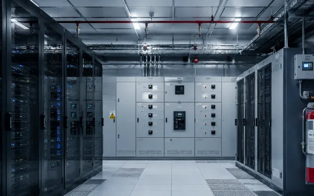 Fire suppression planning for a data centre and electrical switchgear room